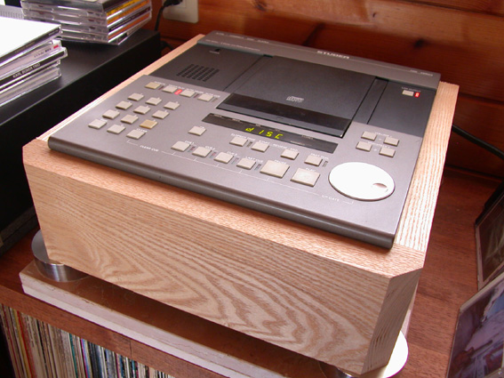 STUDER A730 スチューダー 業務用CDプレーヤー自作木枠付き